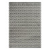 Χαλί Vibe Art 9576 160x230 Grey White Γκρι Λευκό   Beauty Home