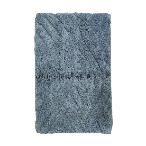 Πατάκι μπάνιου Σχ. Sheila 100% cotton Grey 50x80cm