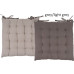 Μαξιλάρι καρέκλας Σχ.Duo 40x40cm διπλής όψης grey/l.grey 100% βαμβ. 40x40cm