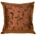 ΜΑΞΙΛΑΡΟΘΗΚΗ ΤΑΦΤΑΣ SILK GARDEN CHOCOLAT 40X40 LINEAHOME LH2022047-1