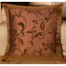 ΜΑΞΙΛΑΡΟΘΗΚΗ ΤΑΦΤΑΣ SILK GARDEN CHOCOLAT 40X40 LINEAHOME LH2022047-1